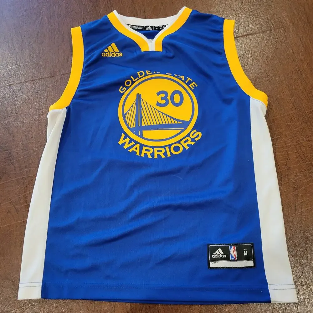 Stephen Curry #30 Golden State Warriors Adidas Stitched Size Large L
